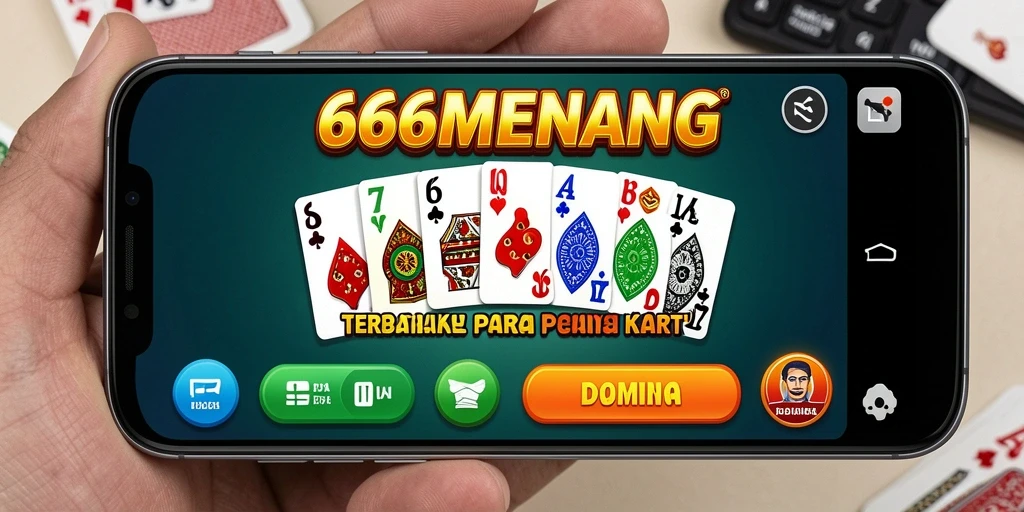 Screenshot utama dari gameplay seru 666MENANG yang menunjukkan keseruan bermain Domino.