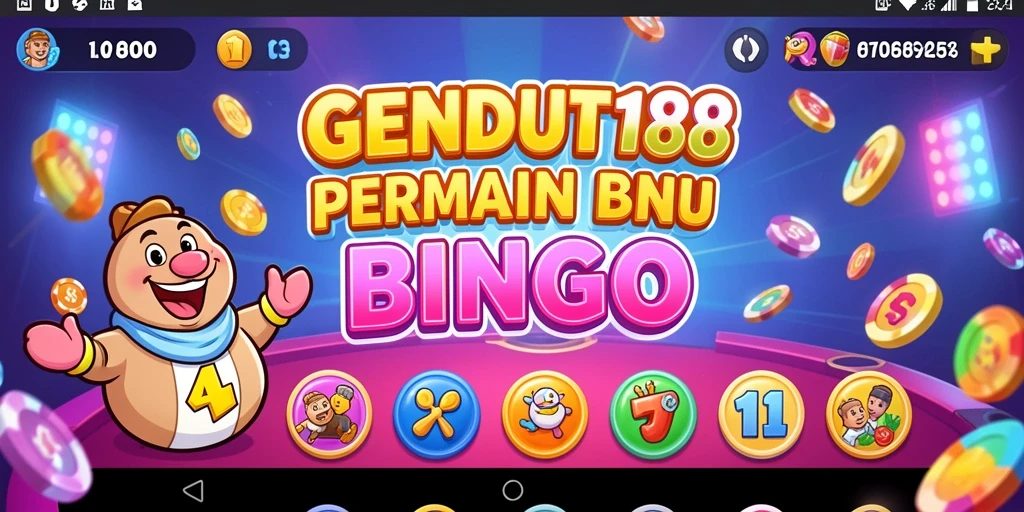 Tampilan gameplay menarik dari GENDUT188 dengan suasana Bingo.
