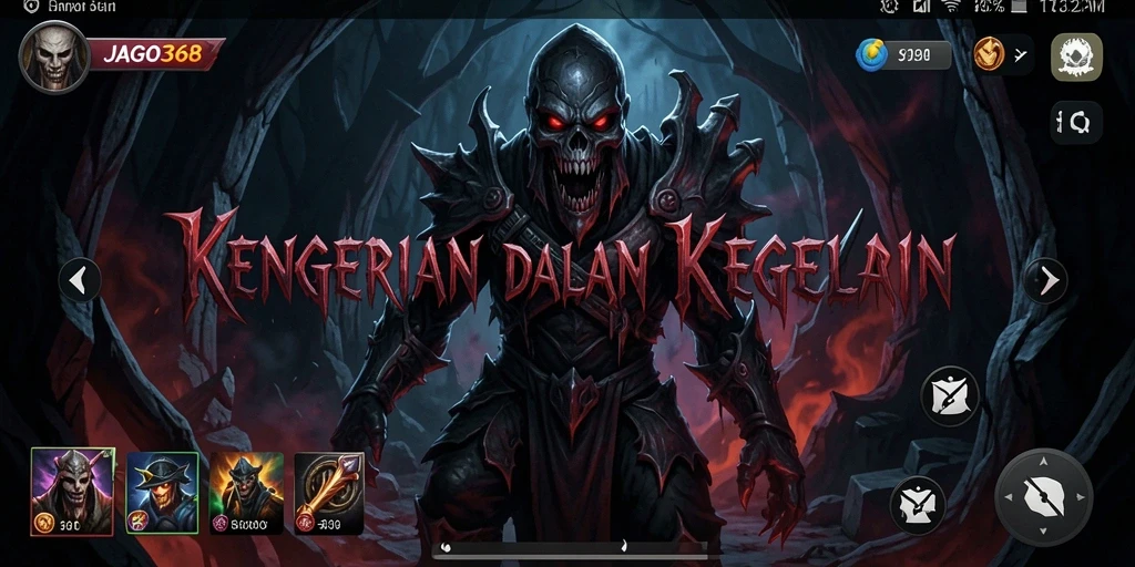 Tangkapan layar JAGO368 menampilkan suasana gameplay yang menyeramkan.