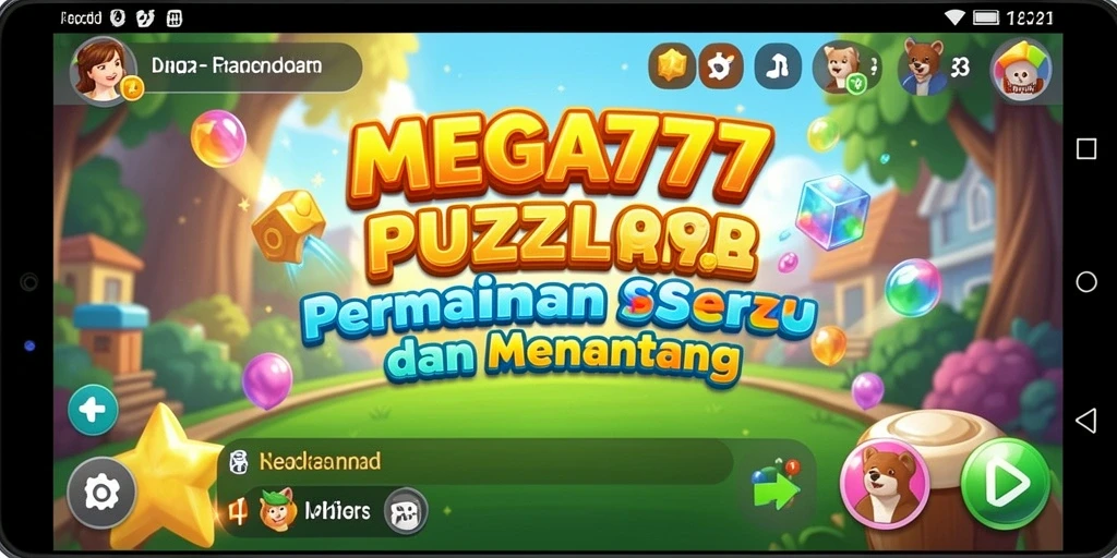 Gameplay seru MEGA777 yang menampilkan berbagai tantangan puzzle.