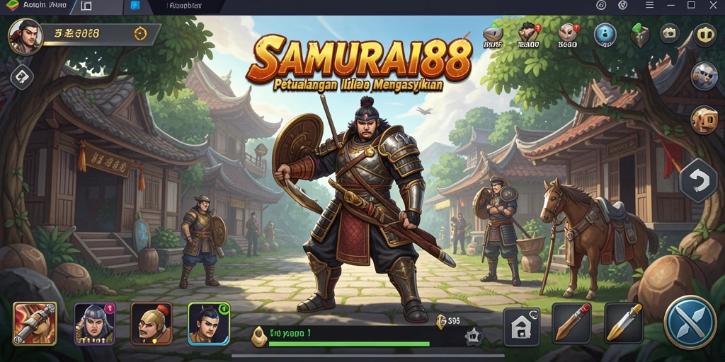 Tampilan gameplay SAMURAI88 yang menarik dan interaktif.