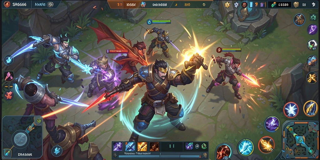 Gameplay seru SR6666 dengan karakter unik dan strategi menakjubkan.